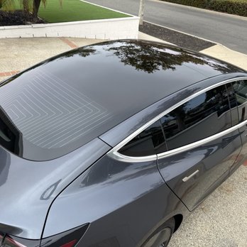 South Bay Tinting - 2018 Model 3. 3M Crystalline 20% rear windows and roof. 50% front side windows. - Home Window Tinting Near Me - Torrance, California South Bay Tinting - 2018 Model 3. 3M Crystalline 20% rear windows and roof. 50% front side windows. - Home Window Tinting Near Me - Torrance, California