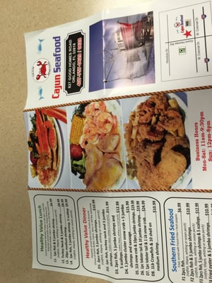 Menu photo 7 Cajun Seafood Orlando, FL