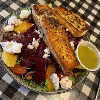 Claudine's Eatery - Salmon beat salad. Yum!!! - Breakfast & Brunch Near Me - Fredericton, New Brunswick Claudine's Eatery - Salmon beat salad. Yum!!! - Breakfast & Brunch Near Me - Fredericton, New Brunswick