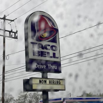 Taco Bell - a taco bell drive thru sign - Fast Food Near Me - Kalamazoo, Michigan Taco Bell - a taco bell drive thru sign - Fast Food Near Me - Kalamazoo, Michigan