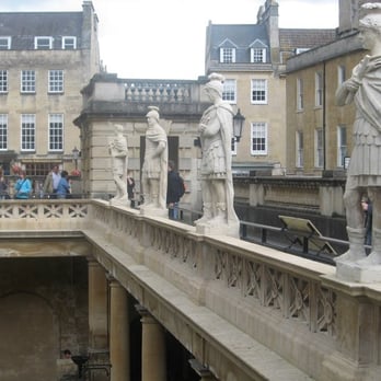 The Roman Baths - Roman statues over looking the bathers - Museums Near Me - Bath, BAS The Roman Baths - Roman statues over looking the bathers - Museums Near Me - Bath, BAS