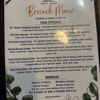Wasserhund Brewing Company - Menu - Pizza Near Me - Chesapeake, Virginia Wasserhund Brewing Company - Menu - Pizza Near Me - Chesapeake, Virginia