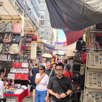 女人街 - Several of the MANY stalls at Ladies' Market - Flea Markets Near Me - Hong Kong, HK 女人街 - Several of the MANY stalls at Ladies' Market - Flea Markets Near Me - Hong Kong, HK