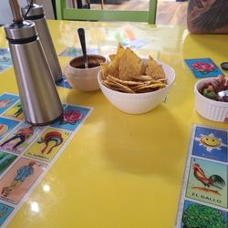 Antojitos Guadalajara - Chips and homemade salsa. Pico de Gallo has great seasoning.