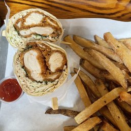Almond Chicken Wrap