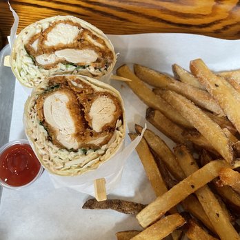 Fowl & Fodder Downtown - Almond Chicken Wrap - Breakfast & Brunch Near Me - Toledo, Ohio