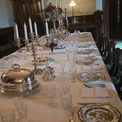 Dundurn National Historic Site - Formal dining room