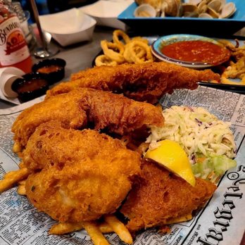 Simply Fish Seafood - The fish and chips... some of the best I've ever tried. - Fish & Chips Near Me - Costa Mesa, California Simply Fish Seafood - The fish and chips... some of the best I've ever tried. - Fish & Chips Near Me - Costa Mesa, California