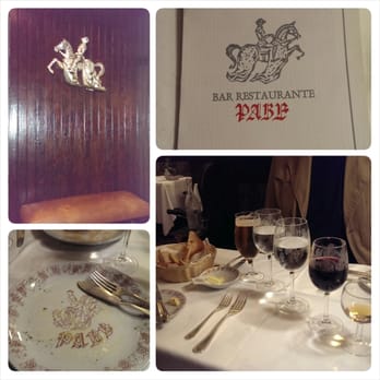 Restaurante Pabe - Knight on a horse logo on everything - Mediterranean Near Me - Lisbon, 11