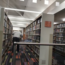 Aspen Hill Library - Some of the  bookshelves