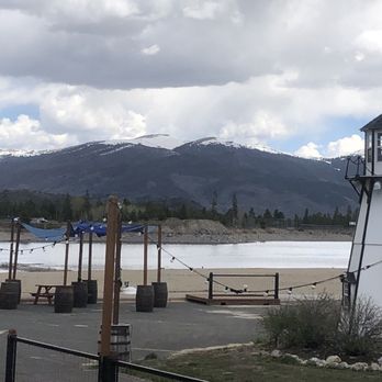 The Island Grill - View of beach - Bars Near Me - Frisco, Colorado
