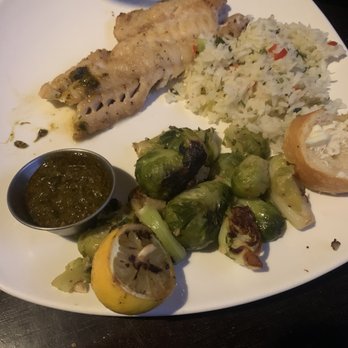 Bluewater Grill - Snapper with tasteless sides - Seafood Near Me - Phoenix, Arizona Bluewater Grill - Snapper with tasteless sides - Seafood Near Me - Phoenix, Arizona
