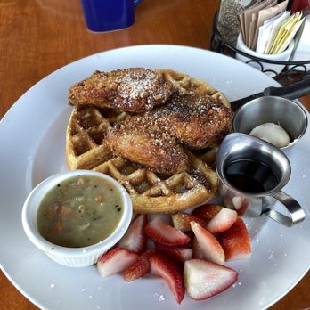 Lama Beans Cafe - Chicken & waffles - New American Near Me - Berkeley, California