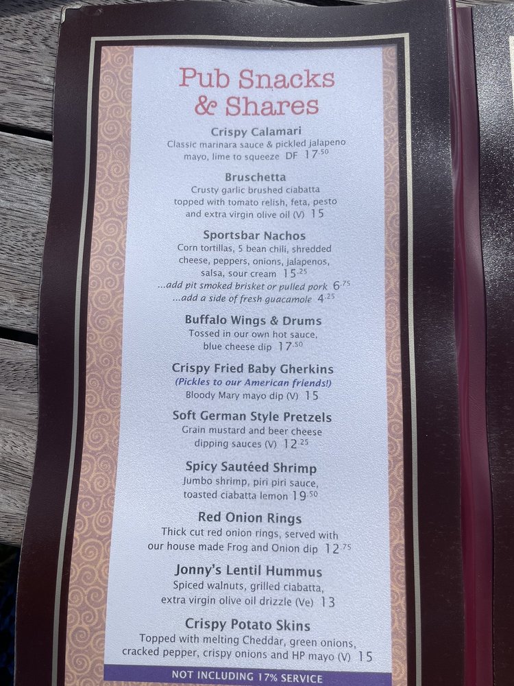 THE FROG & ONION PUB 7 Dockyard Ter, Boston, LIN Pubs Yelp