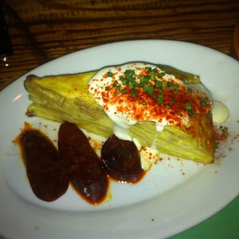 Tapa Tapa - Tortilla Española - Slice of their Spanish omelet with egg, potatoes, onions and with a side of Spanish chorizo (Summer sausage) - Wine Bars Near Me - Atlanta, Georgia Tapa Tapa - Tortilla Española - Slice of their Spanish omelet with egg, potatoes, onions and with a side of Spanish chorizo (Summer sausage) - Wine Bars Near Me - Atlanta, Georgia