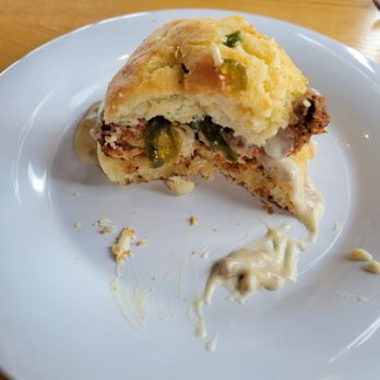Vicious Biscuit - I think I had the vicious biscuit. - Breakfast & Brunch Near Me - Neptune Beach, Florida