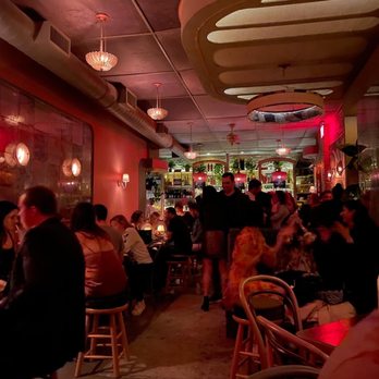 Keys & Heels - people sitting at tables in a restaurant - Speakeasies Near Me - New York, New York Keys & Heels - people sitting at tables in a restaurant - Speakeasies Near Me - New York, New York