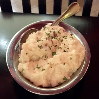 Texas de Brazil - Albany - Hefty serving of mashed potatoes as one of the sides. - Brazilian Near Me - Albany, New York Texas de Brazil - Albany - Hefty serving of mashed potatoes as one of the sides. - Brazilian Near Me - Albany, New York
