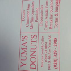 Yuma's Donut - The donut shop is under new management.