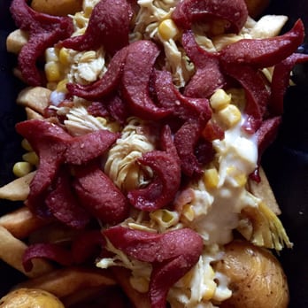 Lpcx Cafe - SalchiExpress-I love the hotdog mustaches. :) - Bakeries Near Me - Tampa, Florida