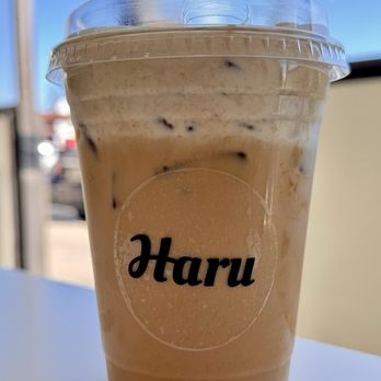 Haru - Biscoff latte - Coffee & Tea Near Me - Buena Park, California
