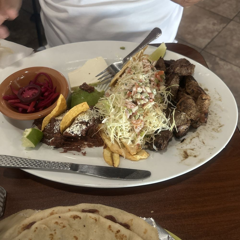 Carne asada mixta. It's so delicious best Honduran food I have had in Utah. Carne asada mixta. It's so delicious best Honduran food I have had in Utah.