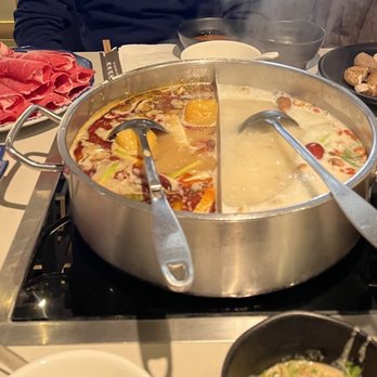 Happy Lamb Hot Pot - AYCE hotpot with 3 orders of meat - Chinese Near Me - Flushing, New York