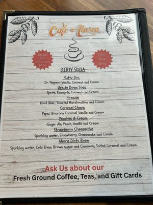 Menu photo 1 Cafe Ahora Holden Beach, NC