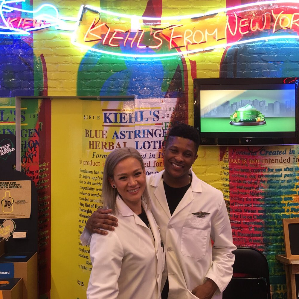 Kiehl's Since 1851 - Two of the awesome staffers at Kiehl's, Melissa and James. - Cosmetics & Beauty Supply Near Me - Bellevue, Washington Kiehl's Since 1851 - Two of the awesome staffers at Kiehl's, Melissa and James. - Cosmetics & Beauty Supply Near Me - Bellevue, Washington
