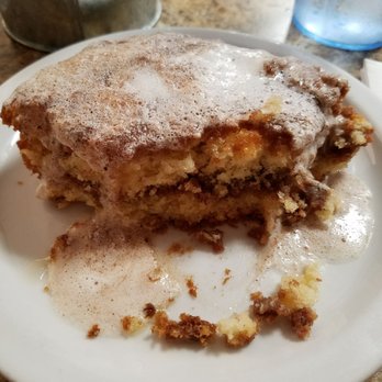 Carolyn's Cafe - Sorry I couldn't wait to eat the coffee cake. - Breakfast & Brunch Near Me - Redlands, California