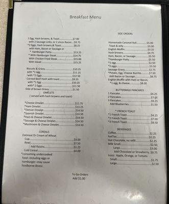 Menu photo 3 Pay’s Cafe Billings, MT