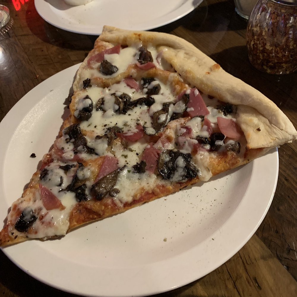 Noble Pie Parlor - Midtown - Custom by the slice--added sautéed mushroom and prosciutto - Chicken Wings Near Me - Reno, Nevada Noble Pie Parlor - Midtown - Custom by the slice--added sautéed mushroom and prosciutto - Chicken Wings Near Me - Reno, Nevada
