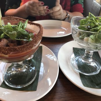 Leña Brava - Bloody maria coctel and hiramasa ceviche - Seafood Near Me - Chicago, Illinois