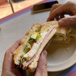 Torta Mundo - Ham and cheese torta