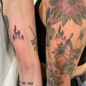 7 Seas Tattoo - Our little marching flames - Tattoo Near Me - San Diego, California 7 Seas Tattoo - Our little marching flames - Tattoo Near Me - San Diego, California