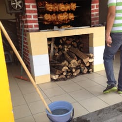 La Hacienda de San Juan de Dios - El horno de leña para rostizar los pollos.