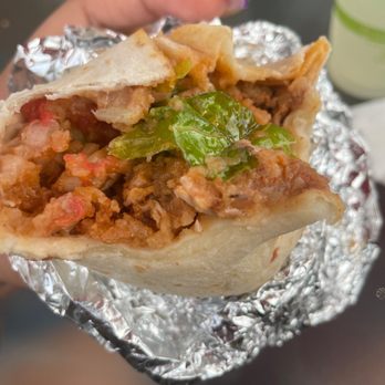 Manny's Kitchen - chicken burrito with everything - Mexican Near Me - Captain Cook, Hawaii