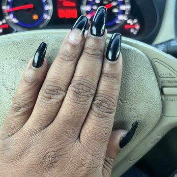Deluxe Nails Spa - Another picture of my poorly shaped nails. - Nail Salons Near Me - Annapolis, Maryland Deluxe Nails Spa - Another picture of my poorly shaped nails. - Nail Salons Near Me - Annapolis, Maryland