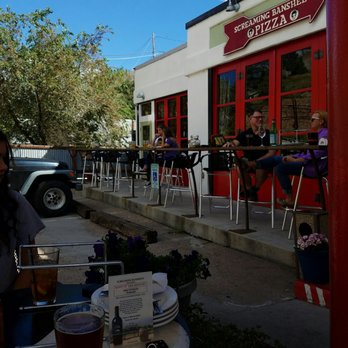 Screaming Banshee Pizza - Outside patio - Pizza Near Me - Bisbee, Arizona Screaming Banshee Pizza - Outside patio - Pizza Near Me - Bisbee, Arizona