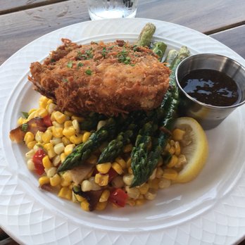 The Island Hideaway - Coconut-Crusted Grouper - Seafood Near Me - Solomons, Maryland