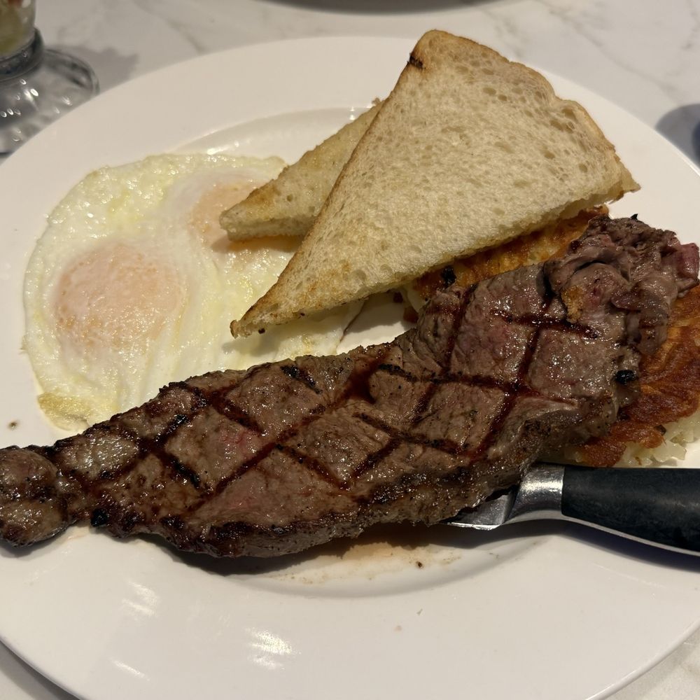 The Brass Fork - $9.99 Steak and Eggs served from 11PM-6AM - Cafes Near Me - Las Vegas, Nevada