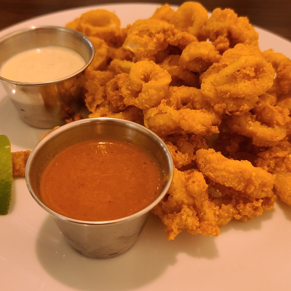 Nopal - Masa-crusted Calamari, Appetizer at Nopal by Cintrón in Gainesville, FL - Mexican Near Me - Gainesville, Florida Nopal - Masa-crusted Calamari, Appetizer at Nopal by Cintrón in Gainesville, FL - Mexican Near Me - Gainesville, Florida