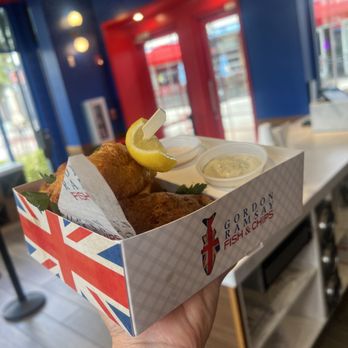 Gordon Ramsay Fish & Chips - Gordon's Combo! Cod, chicken, and shrimp. - Fish & Chips Near Me - Orlando, Florida Gordon Ramsay Fish & Chips - Gordon's Combo! Cod, chicken, and shrimp. - Fish & Chips Near Me - Orlando, Florida