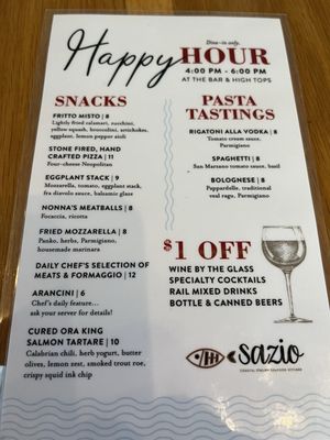 Menu photo 2 Sazio Rehoboth Beach, DE