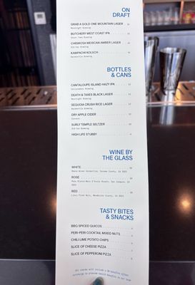 Menu photo 2 Golden Rule San Francisco, CA Menu photo 2 Golden Rule San Francisco, CA