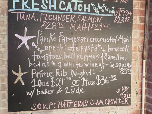 Menu photo 1 A W Shucks Raw Bar & Grill Norfolk, VA