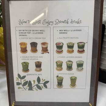 Brewtik - Menu - Coffee & Tea Near Me - Elk Grove, California