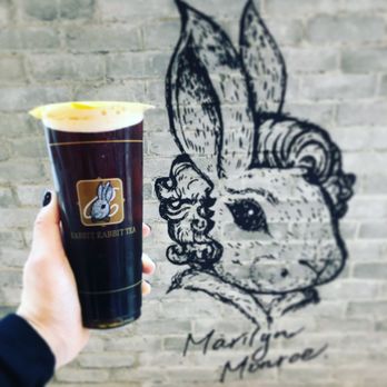 Rabbit Rabbit Tea - Iron Buddha tea with grass jelly - Coffee & Tea Near Me - Santa Clara, California