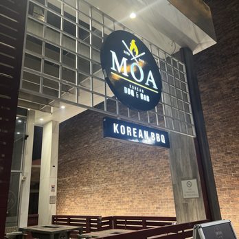 MOA Korean BBQ & Bar - Entrance - Barbeque Near Me - Charlotte, North Carolina