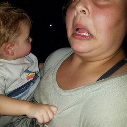 Sapphire Cineplex - This is my daughter who they charged as an adult... because she looks so old... ya.